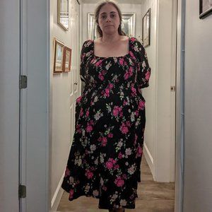 Torrid Off Shoulder Cotton Summer Dress